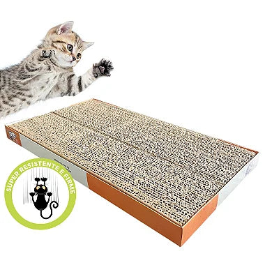 Arranhador Plano Para Gatos Refil Papelão - Viu Pet