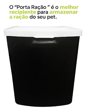 Porta Ração 15 kg Tampa Vedada Antiformiga Viu Pet - Viu Pet