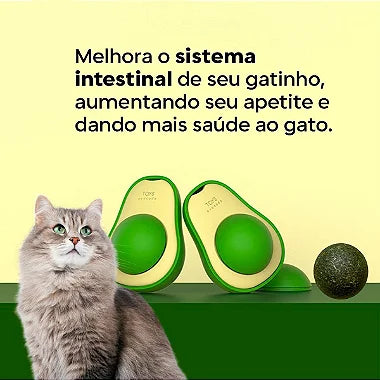 Abacate Catnip Brinquedo Para Gatos - Viu Pet