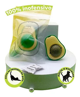 Abacate Catnip Brinquedo Para Gatos - Viu Pet