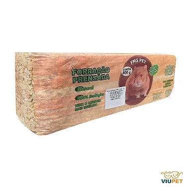 Serragem Maravalha Prensada 800g Para Roedores Aves Equinos - Viu Pet