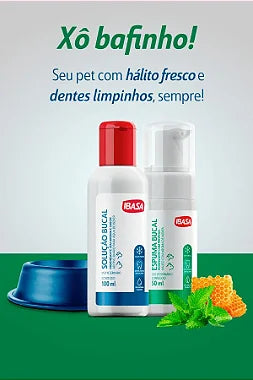 Solução Bucal Higienizante Ibasa para Cães e Gatos 100ml - Viu Pet