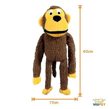 Brinquedo Macaco De Pelúcia Com Apitos - Viu Pet