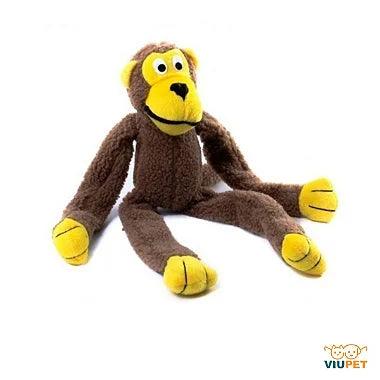 Brinquedo Macaco De Pelúcia Com Apitos - Viu Pet