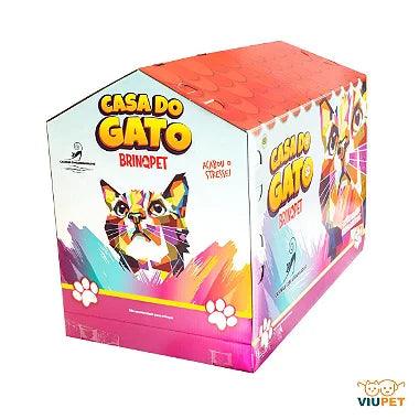 Arranhador Papelão Casa Do Gato - Viu Pet