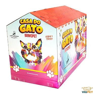 Arranhador Papelão Casa Do Gato - Viu Pet