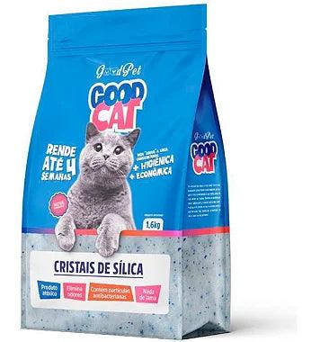 Areia Sílica Em Gel Cristal Grosso -  1,6kg Goodcat - Viu Pet