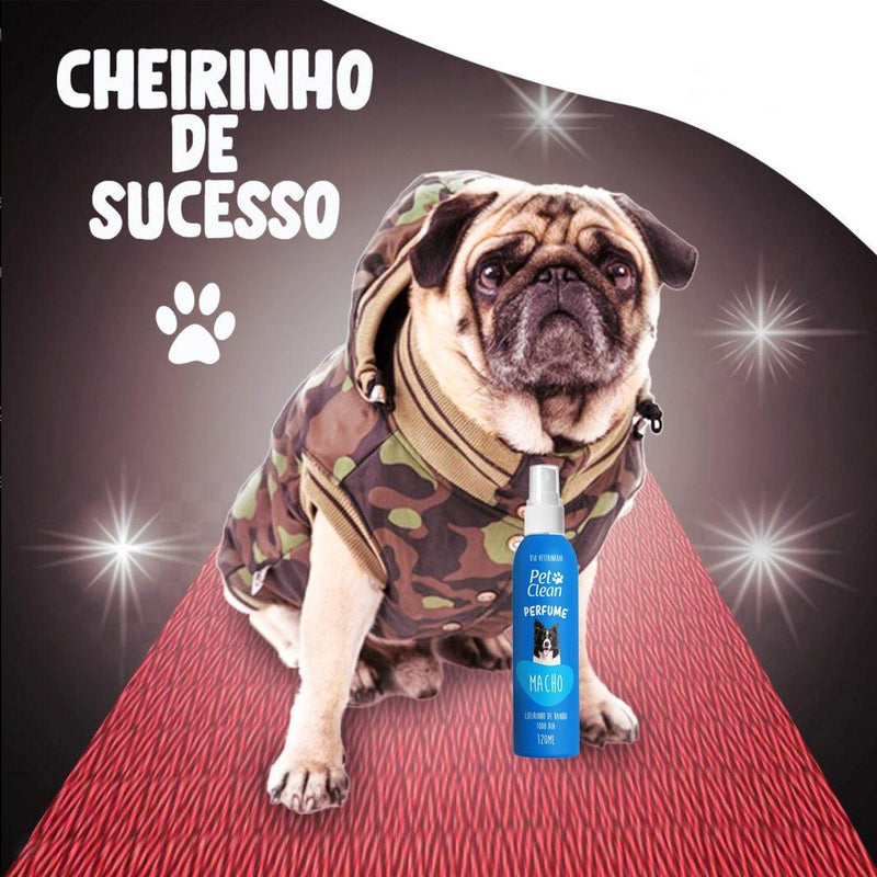 Perfume Para Cães e Gatos Pet Clean - 120ml