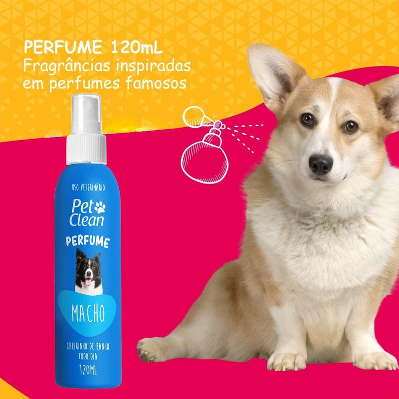 Perfume Para Cães e Gatos Pet Clean - 120ml