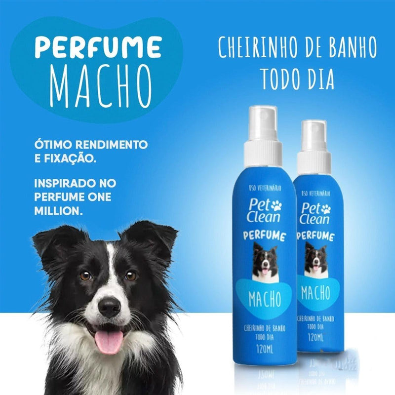 Perfume Para Cães e Gatos Pet Clean - 120ml