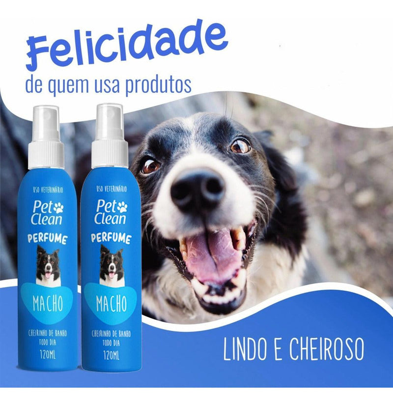 Perfume Para Cães e Gatos Pet Clean - 120ml