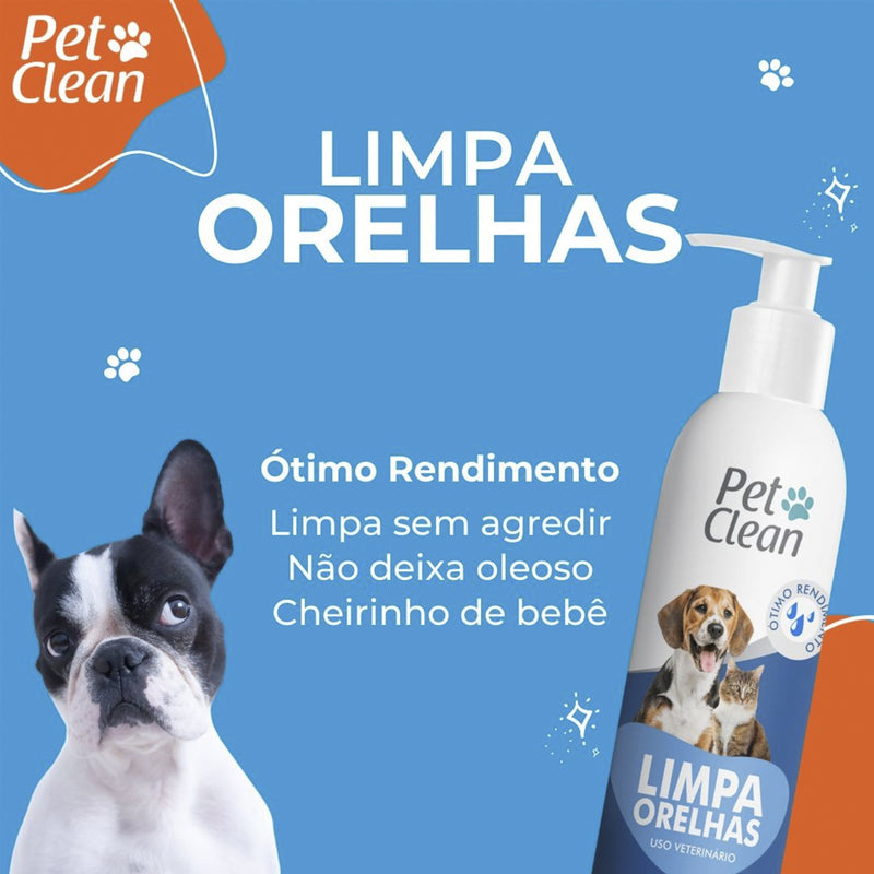 Limpa Orelhas Pet Clean - 100g