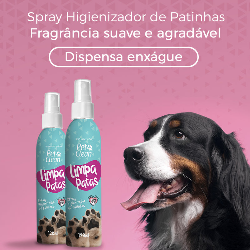 Limpa Patas Pet Clean - 120ml