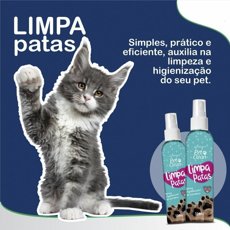 Limpa Patas Pet Clean - 120ml