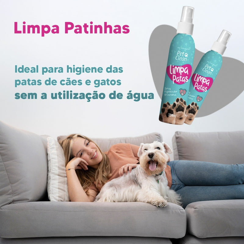 Limpa Patas Pet Clean - 120ml