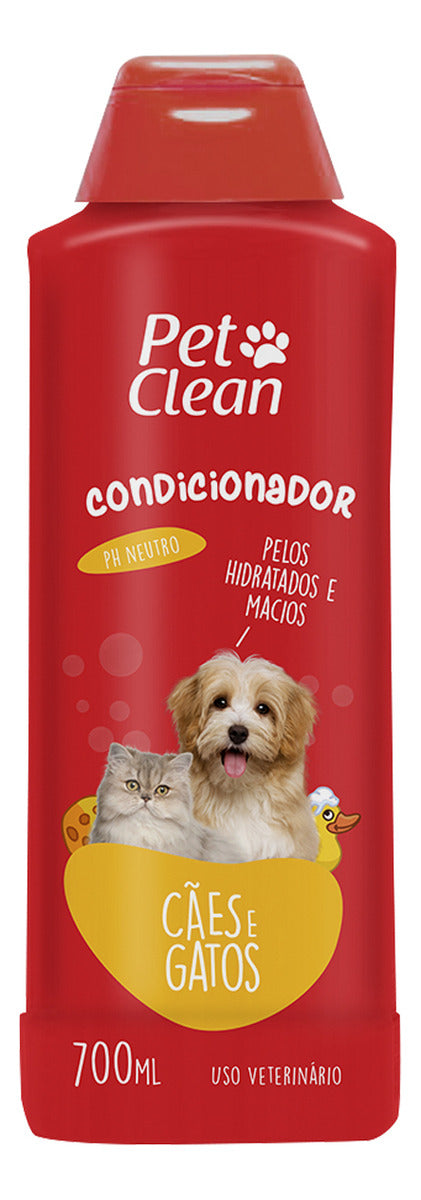 Kit Banho Shampoo Condicionador Perfume Para Cães Pet Clean