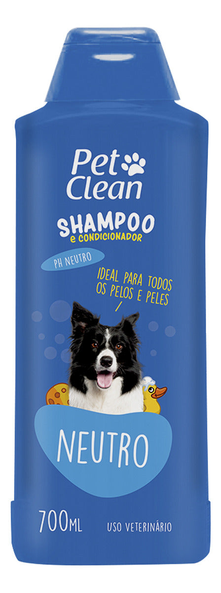 Kit Banho Shampoo Condicionador Perfume Para Cães Pet Clean