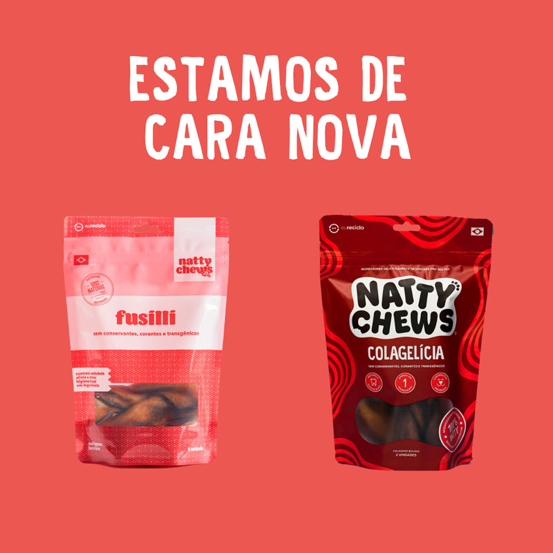 Colágeno Trançado Bovino Natty Chews