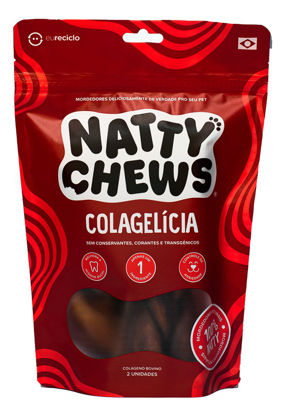 Colágeno Trançado Bovino Natty Chews