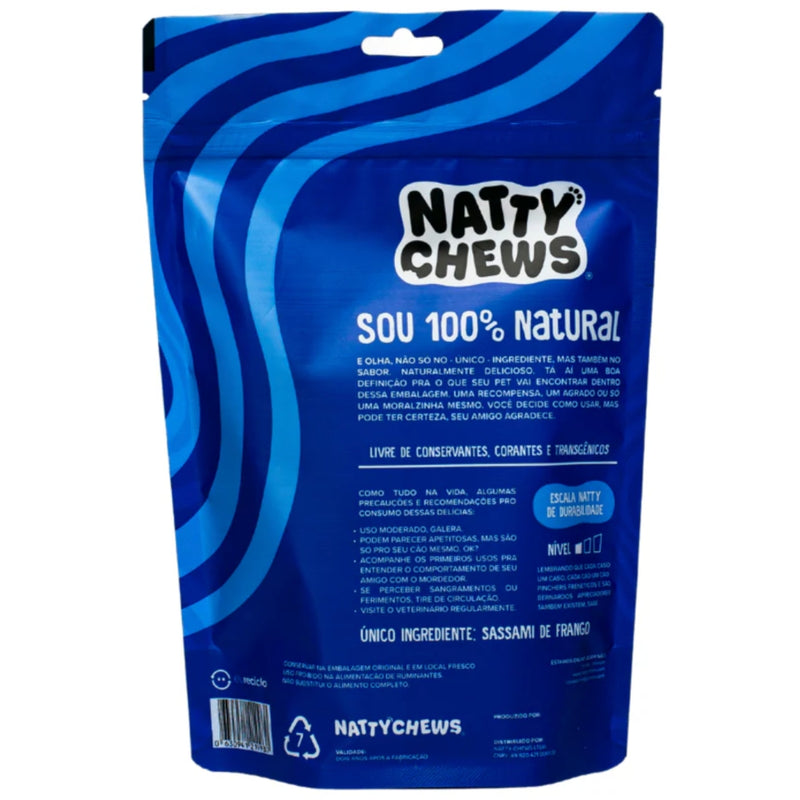 Petisco Para Cachorros Iscas De Frango 80g Natty Chews