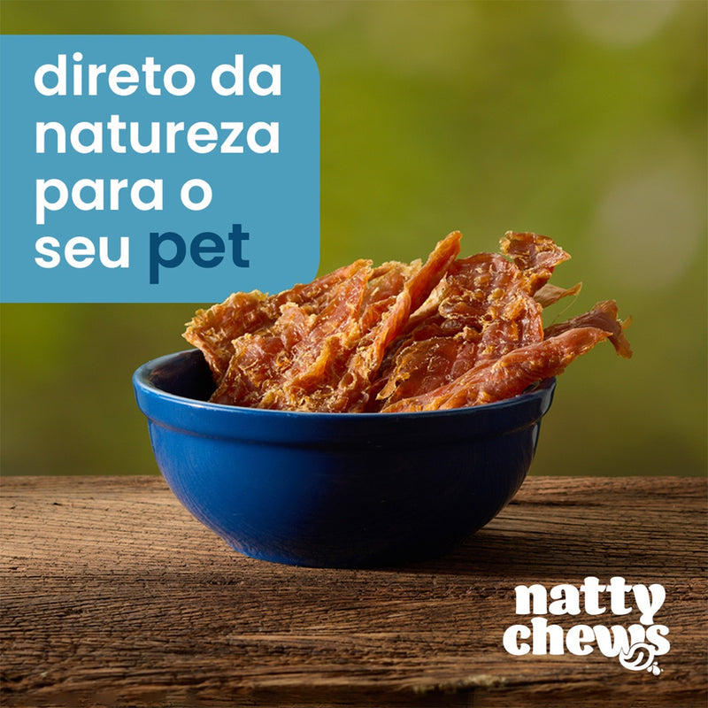 Petisco Para Cachorros Iscas De Frango 80g Natty Chews