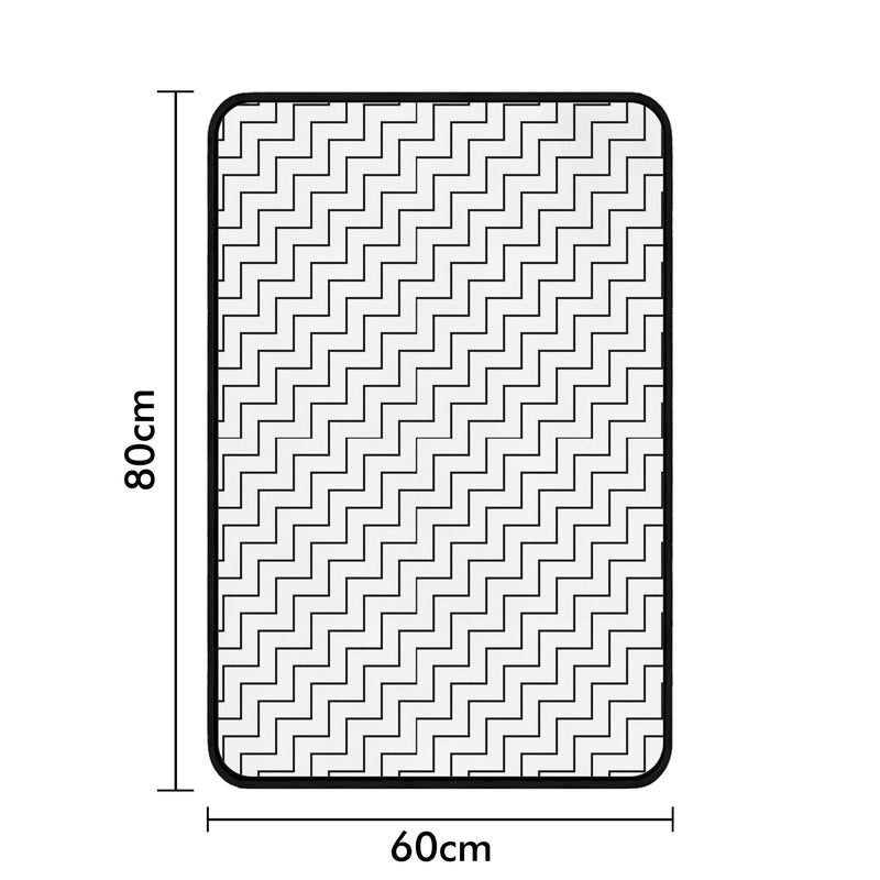 Tapete Higiênico Lavável Estampado - Tamanho M 60x80 cm