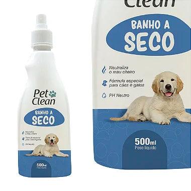 Banho A Seco Pet Clean Cães e Gatos - 500ml - Viu Pet