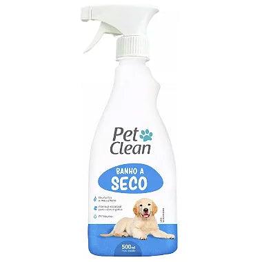 Banho A Seco Pet Clean Cães e Gatos - 500ml - Viu Pet