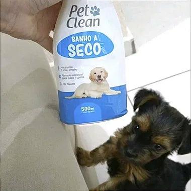 Banho A Seco Pet Clean Cães e Gatos - 500ml - Viu Pet