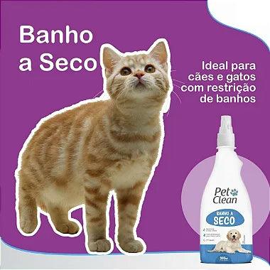 Banho A Seco Pet Clean Cães e Gatos - 500ml - Viu Pet