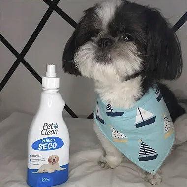 Banho A Seco Pet Clean Cães e Gatos - 500ml - Viu Pet