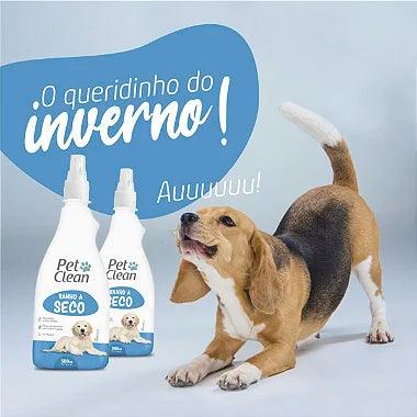 Banho A Seco Pet Clean Cães e Gatos - 500ml - Viu Pet