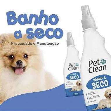 Banho A Seco Pet Clean Cães e Gatos - 500ml - Viu Pet