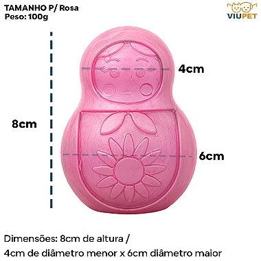 Brinquedo Para Cães Pet Games Bonequinha - Rosa - Viu Pet