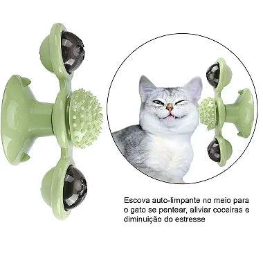 Brinquedo Cat Moinho Interativo Com Catnip - Viu Pet