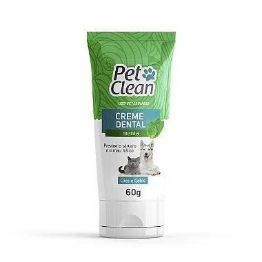 Creme Dental Pet Clean Para Cães e Gatos - 60g - Viu Pet