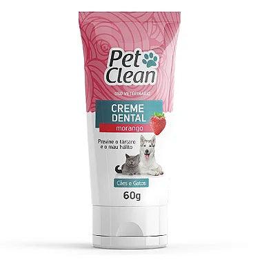 Creme Dental Pet Clean Para Cães e Gatos - 60g - Viu Pet