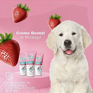 Creme Dental Pet Clean Para Cães e Gatos - 60g - Viu Pet