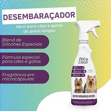 Desembaraçador De Pelos Pet Clean - 500ml - Viu Pet