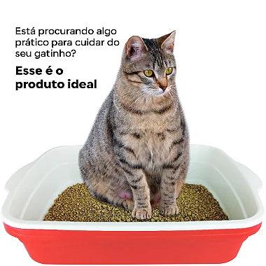 Bandeja Higiênica Furba Para Gatos Peneira - Viu Pet