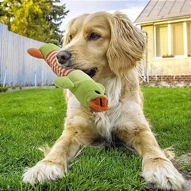 Brinquedo Pelúcia Listrada Com Apito - Viu Pet