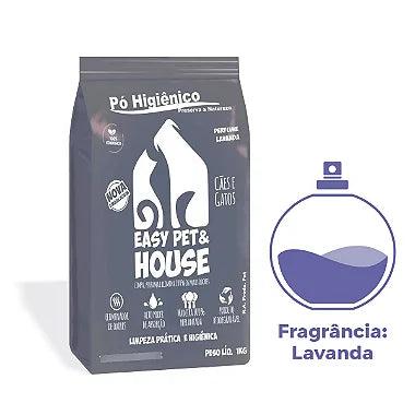 Pó Higiênico Easy Pet House - 1 Kg - Viu Pet