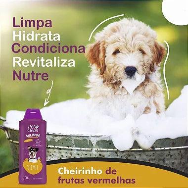 Shampoo Pet Clean 5 em 1 Cães e Gatos - 700ml - Viu Pet