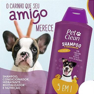 Shampoo Pet Clean 5 em 1 Cães e Gatos - 700ml - Viu Pet