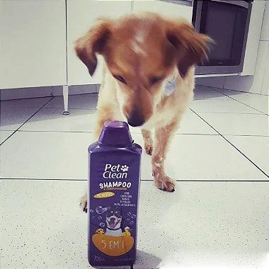 Shampoo Pet Clean 5 em 1 Cães e Gatos - 700ml - Viu Pet