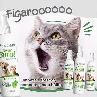 Spray Bucal Pet Hálito De Menta - Pet Clean - Viu Pet