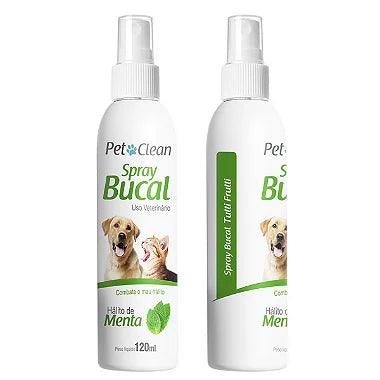 Spray Bucal Pet Hálito De Menta - Pet Clean - Viu Pet