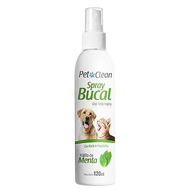 Spray Bucal Pet Hálito De Menta - Pet Clean - Viu Pet